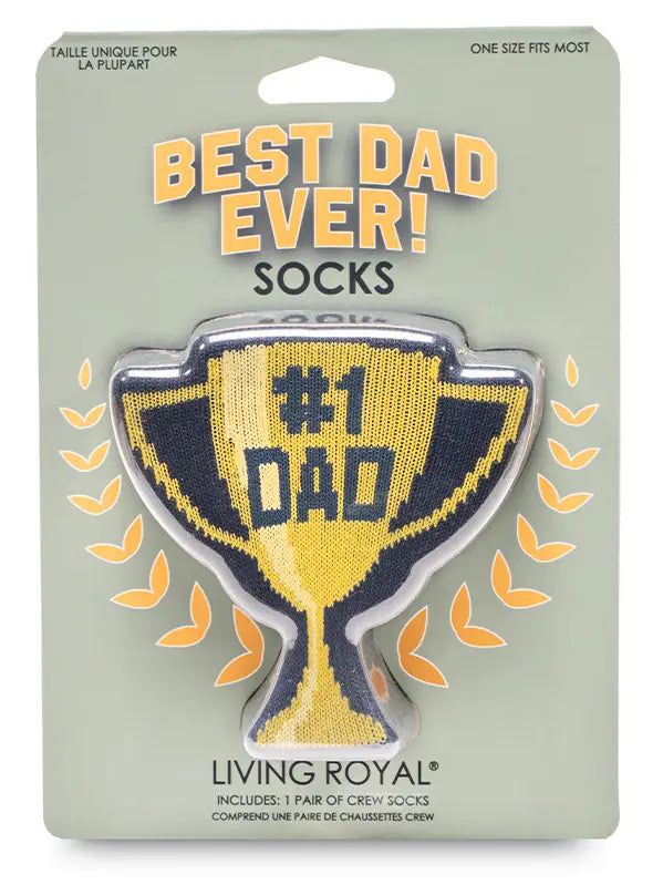 Trophy Dad 3D Socks