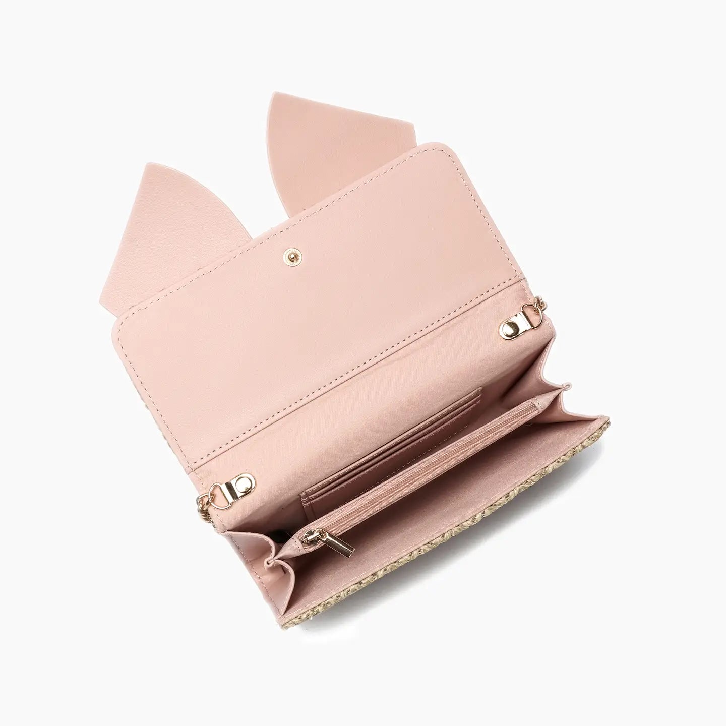 Bonnie Blush Mini Bow Crossbody