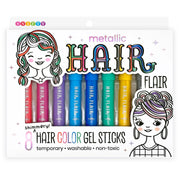 Hair Flair Metallic Shimmery Hair Color Gel Sticks