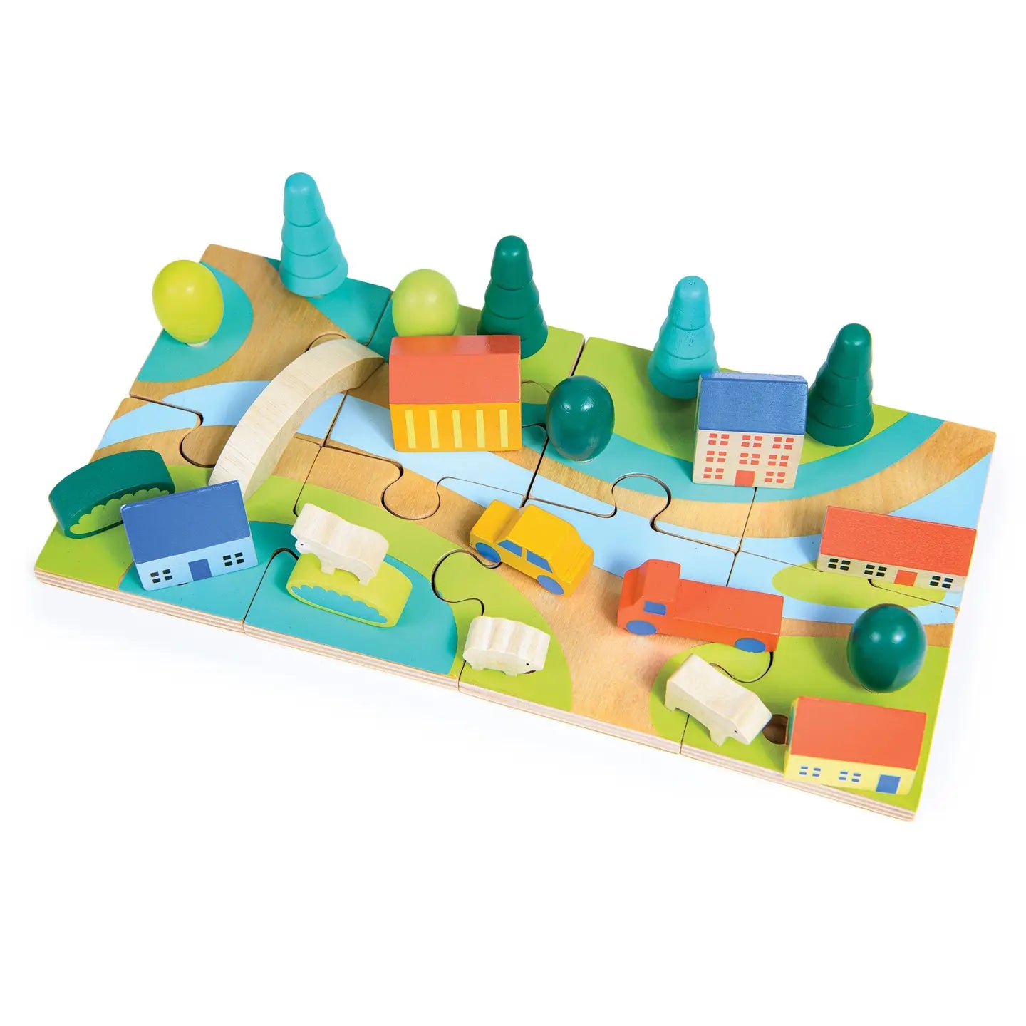 Tiny Town Jigsaw Puzzle
