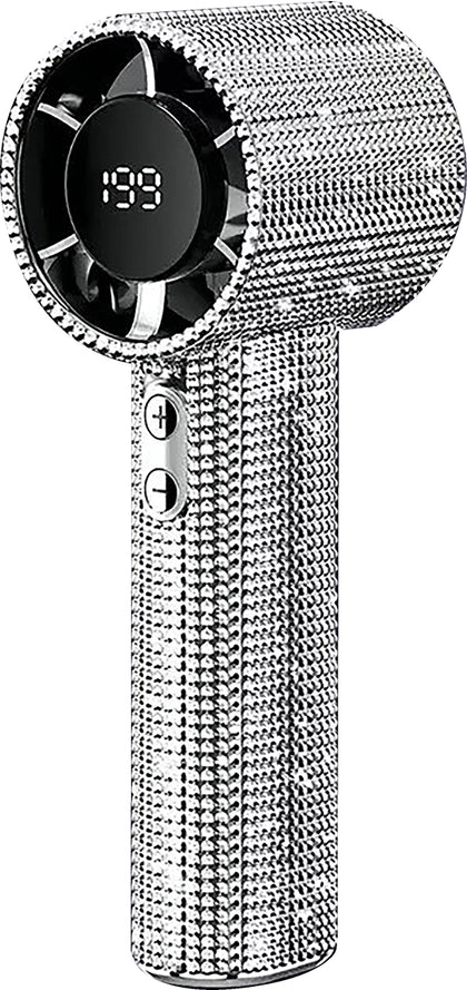 Clear Crystal Portable Fan