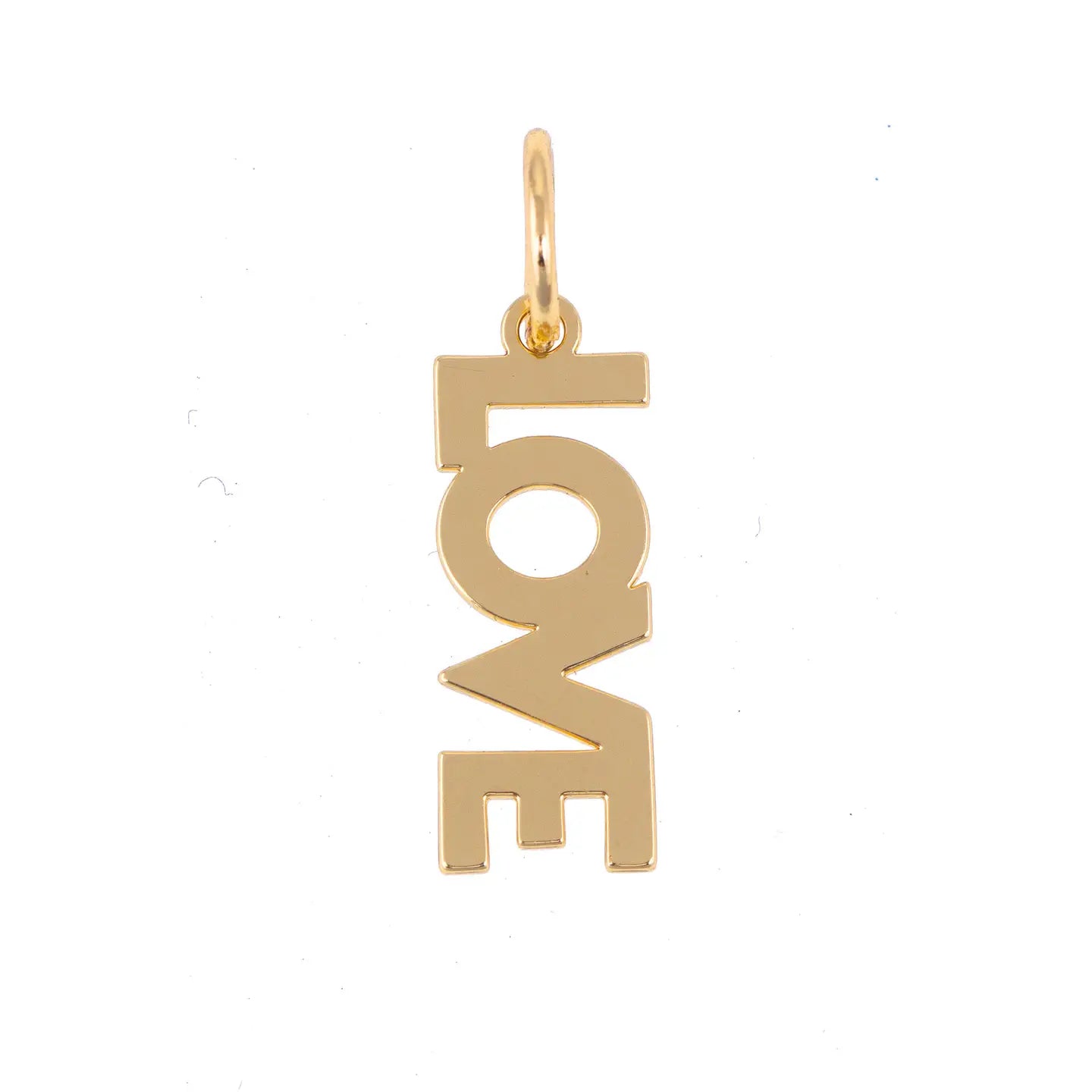 LOVE Block Letter Charm