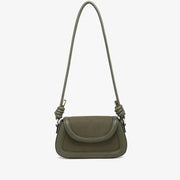Marina Olive Suede Crossbody