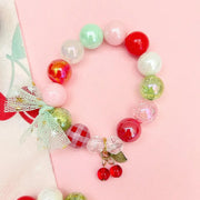 Kids Cherry Charm Bracelet