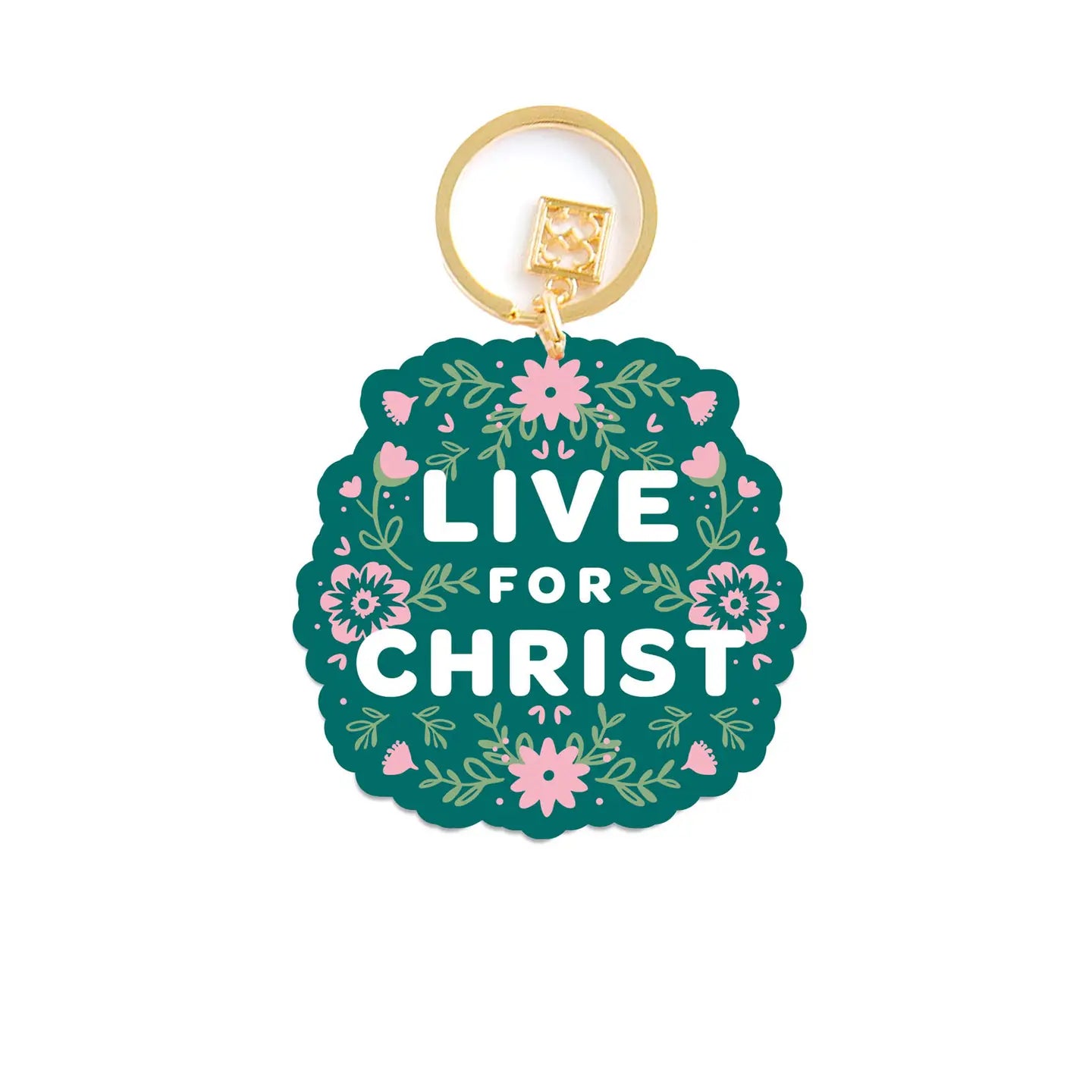 Live For Christ Acrylic Keychain