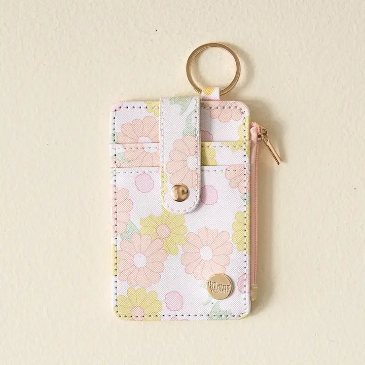 Daisy Craze Peach Keychain Wallet