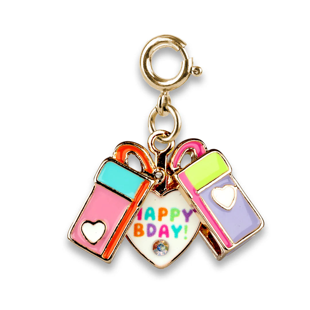 Surprise Inside B-Day Gift Charm