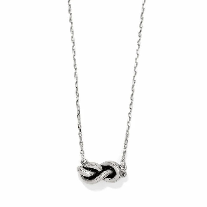 Interlok Knot Single Knot Petite Necklace