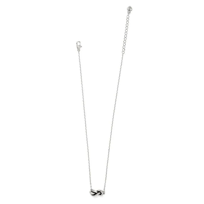 Interlok Knot Single Knot Petite Necklace