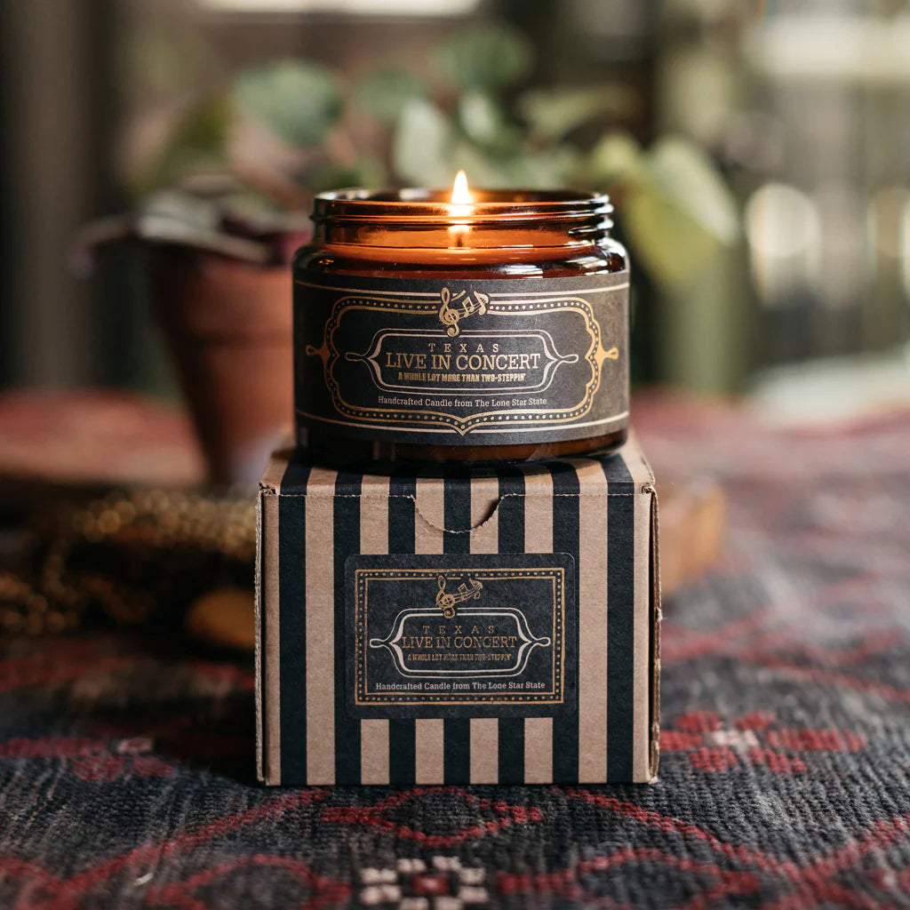 Texas Live In Concert 16oz Candle