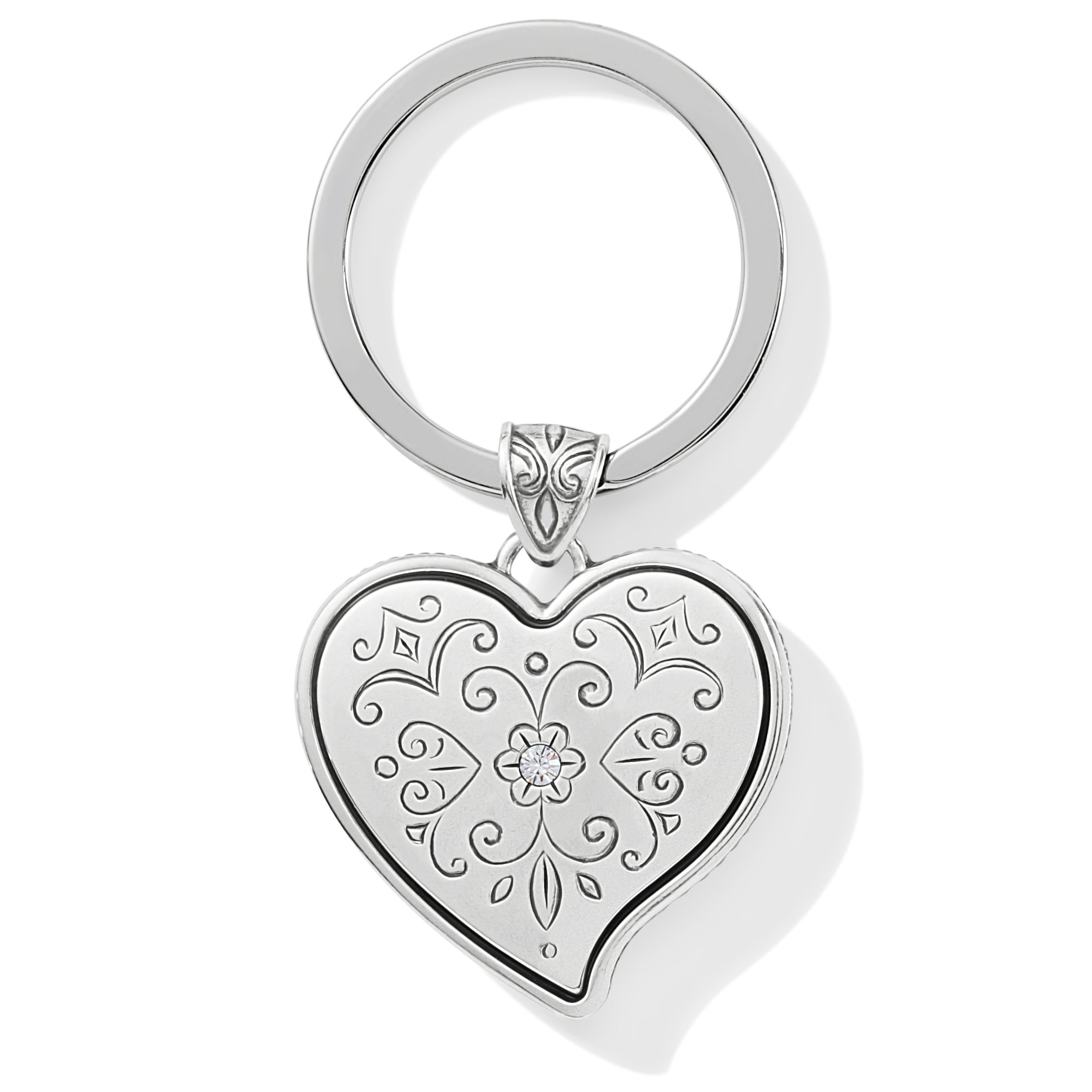 Ornate Heart Key Fob