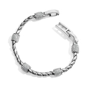 Meridian Silver Bracelet