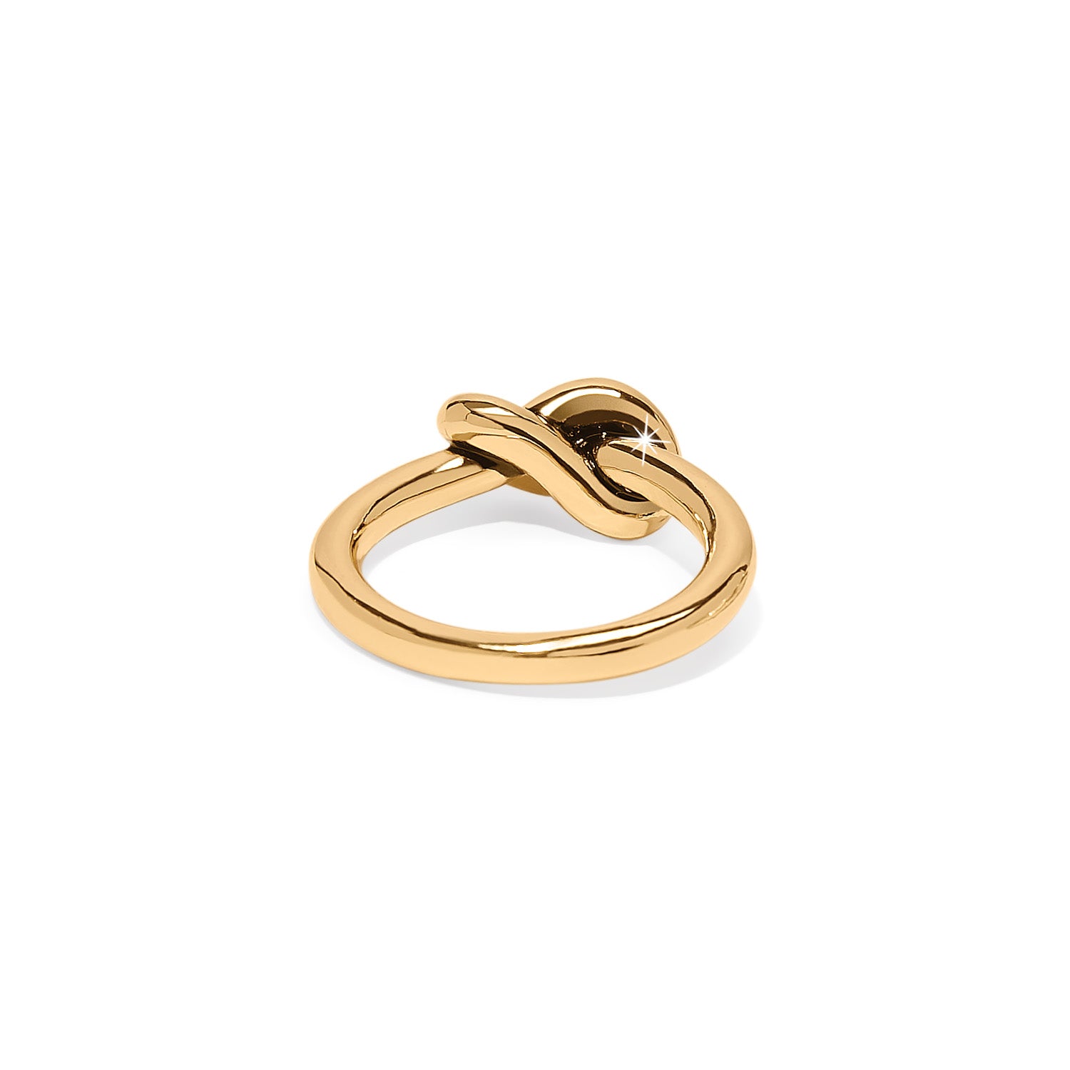 Interlok Single Knot Gold Ring