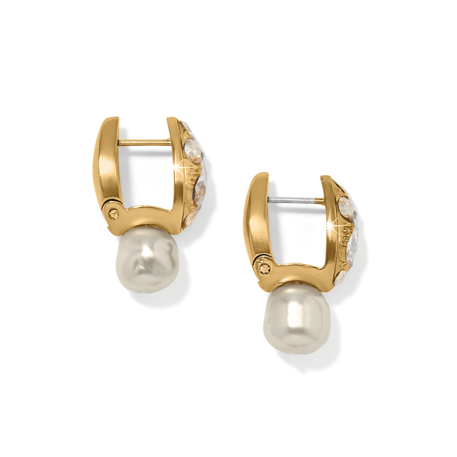 Trust Your Journey Pearl Drop Earrings