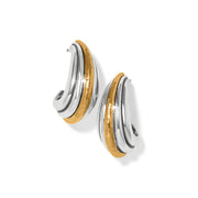 Ferrara Deco Large Hoop Earrings