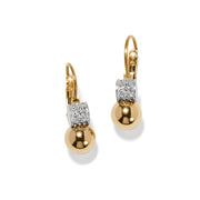Meridian Gold Petite Leverback Earrings