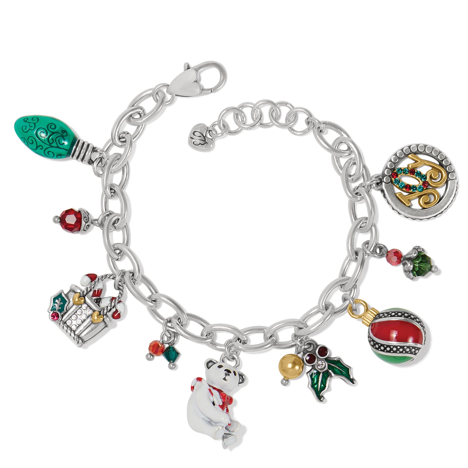 Christmas Is Coming Charm Bracelet