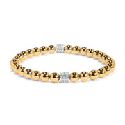 Meridian Gold Petite Bead Bracelet