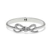 Illumina Bow Hinged Bangle