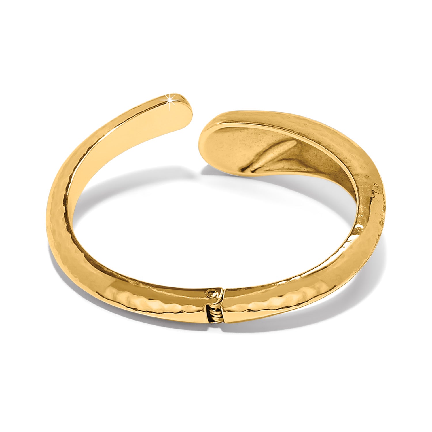 Nile Gold Open Hinged Bangle