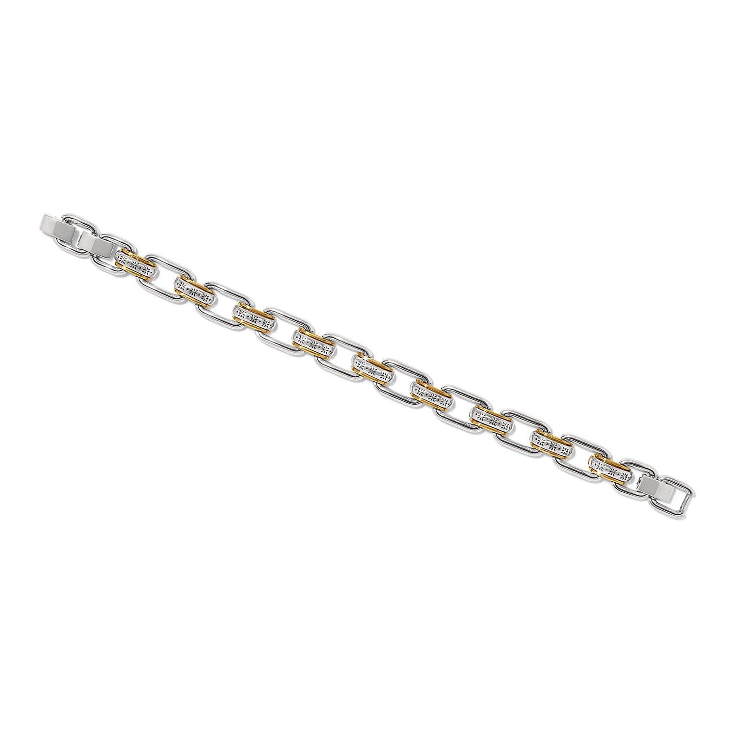 Mosaic Two Tone Links Bracelet