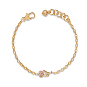 Enchanting Gem Tulip Bracelet