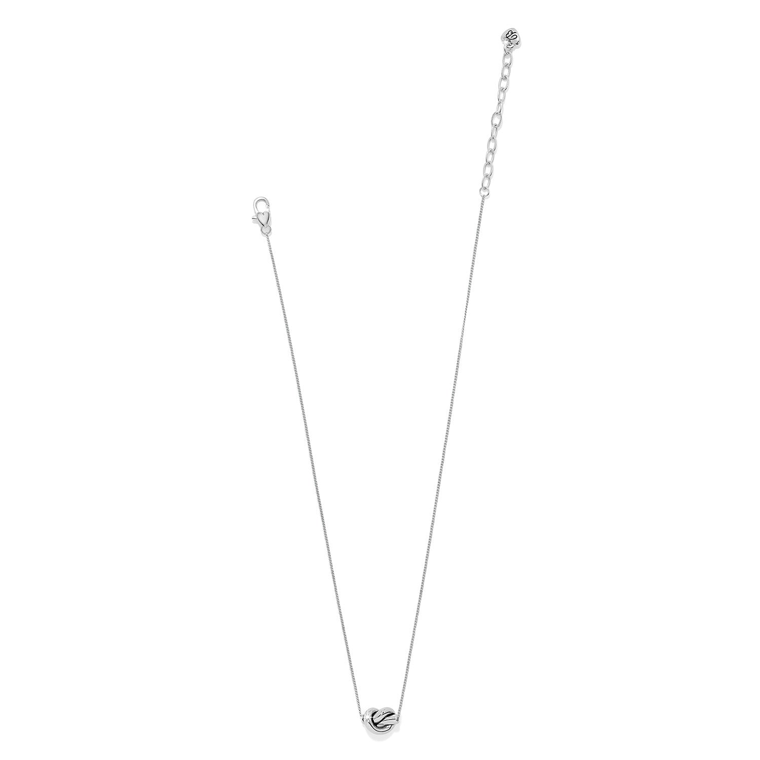 Interlok Knot Single Knot Mini Necklace