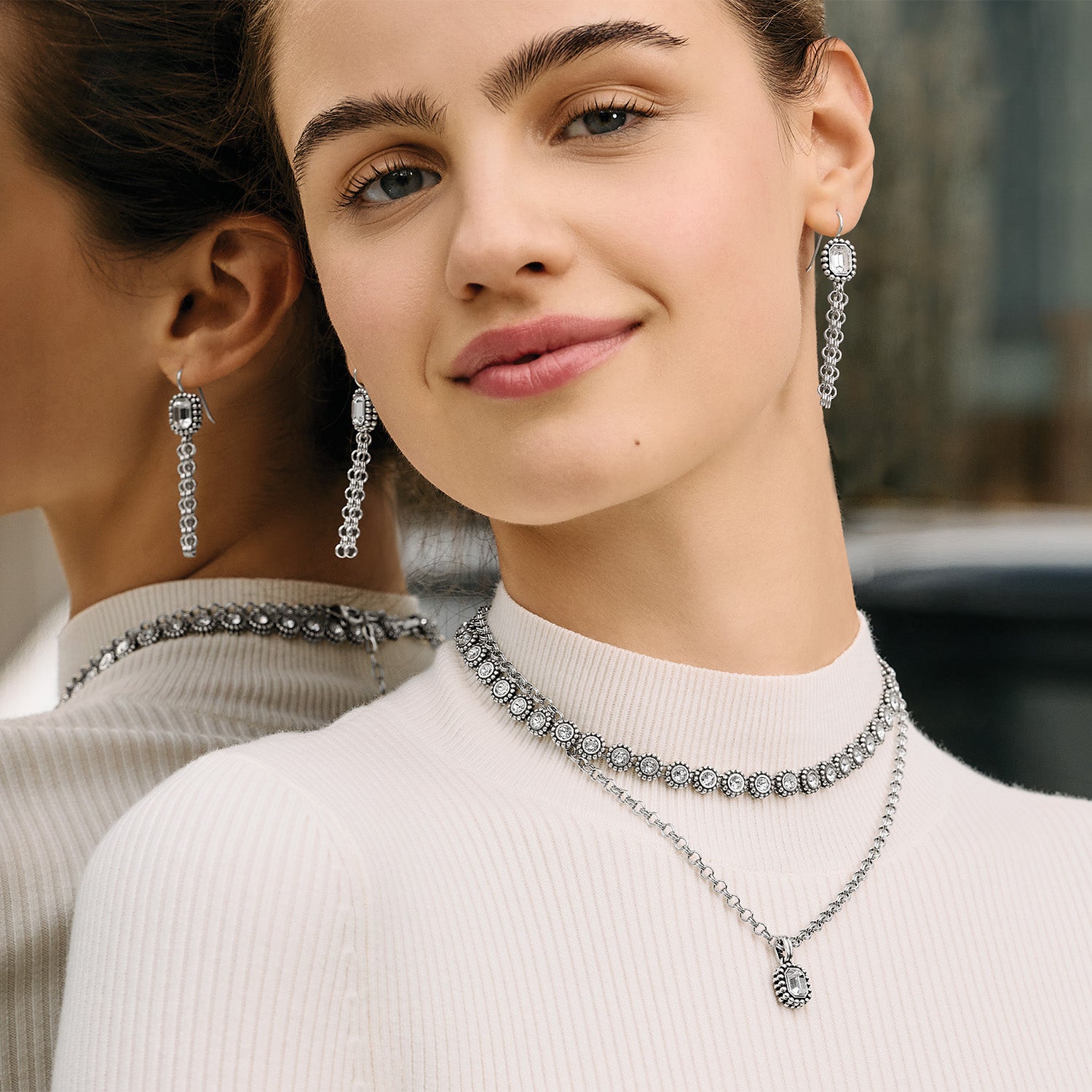 Twinkle Luxe Tassel Earrings