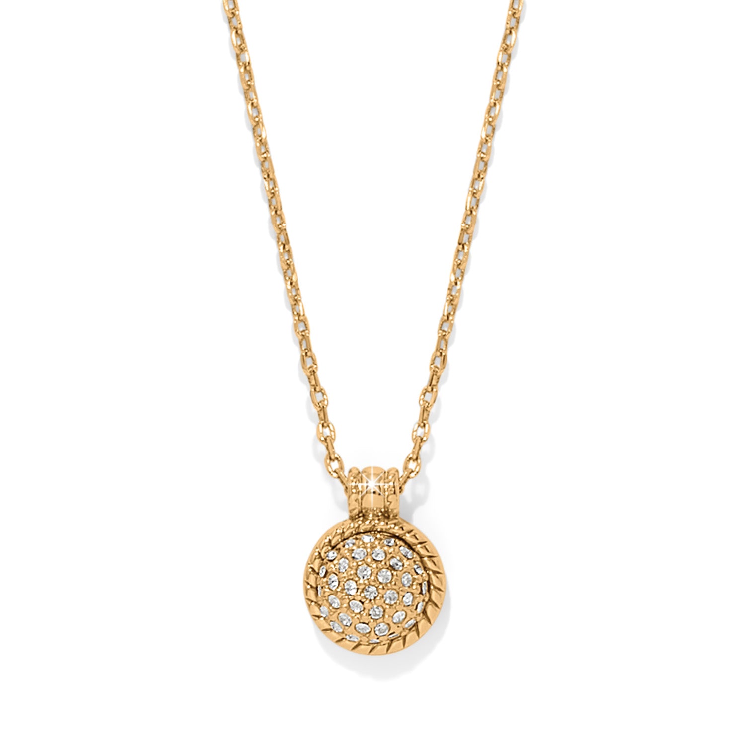 Illumina Celeste Gold Dome Necklace