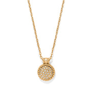Illumina Celeste Gold Dome Necklace