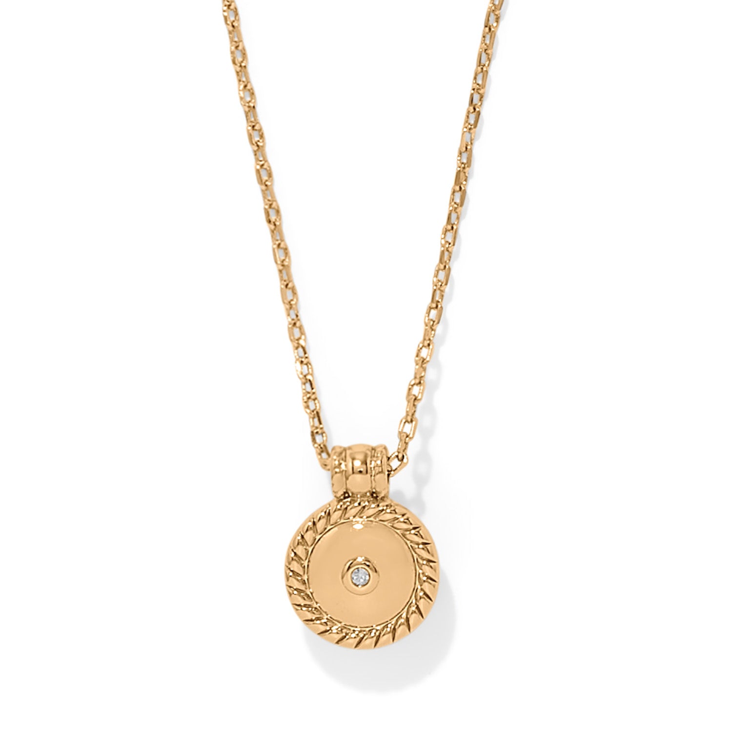 Illumina Celeste Gold Dome Necklace