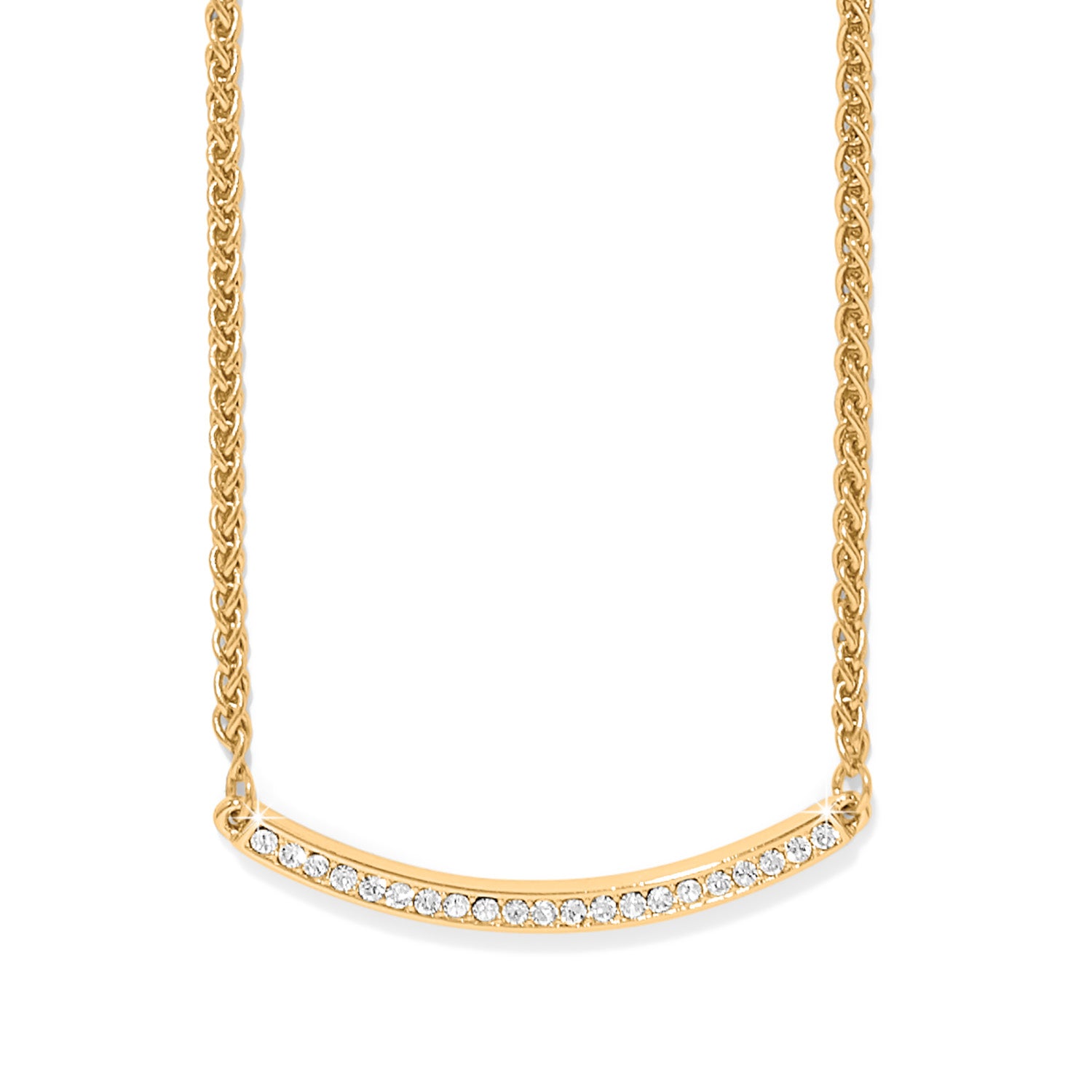 Meridian Geo Gold Bar Necklace