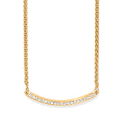 Meridian Geo Gold Bar Necklace