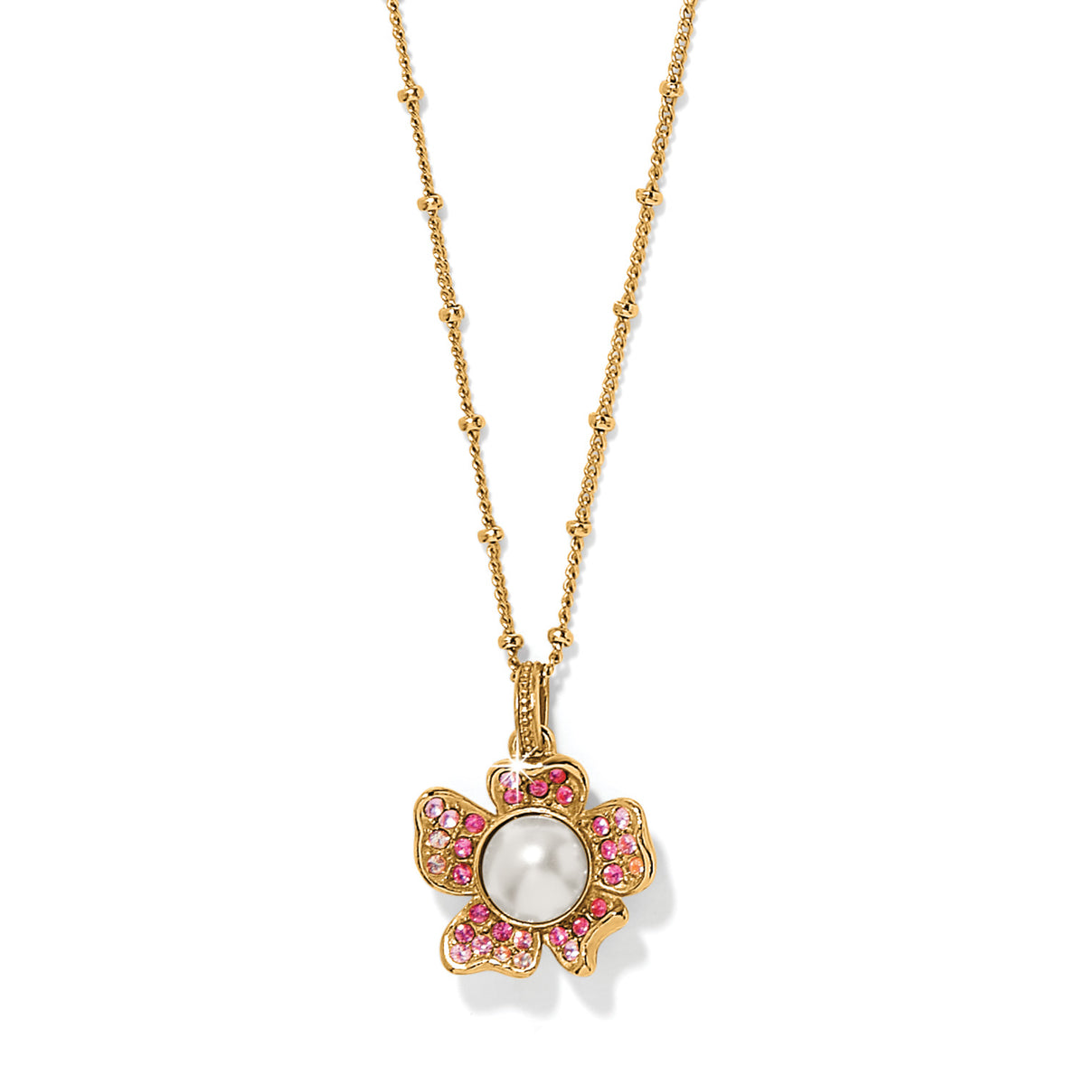 Everbloom Pearl Pink Short Necklace