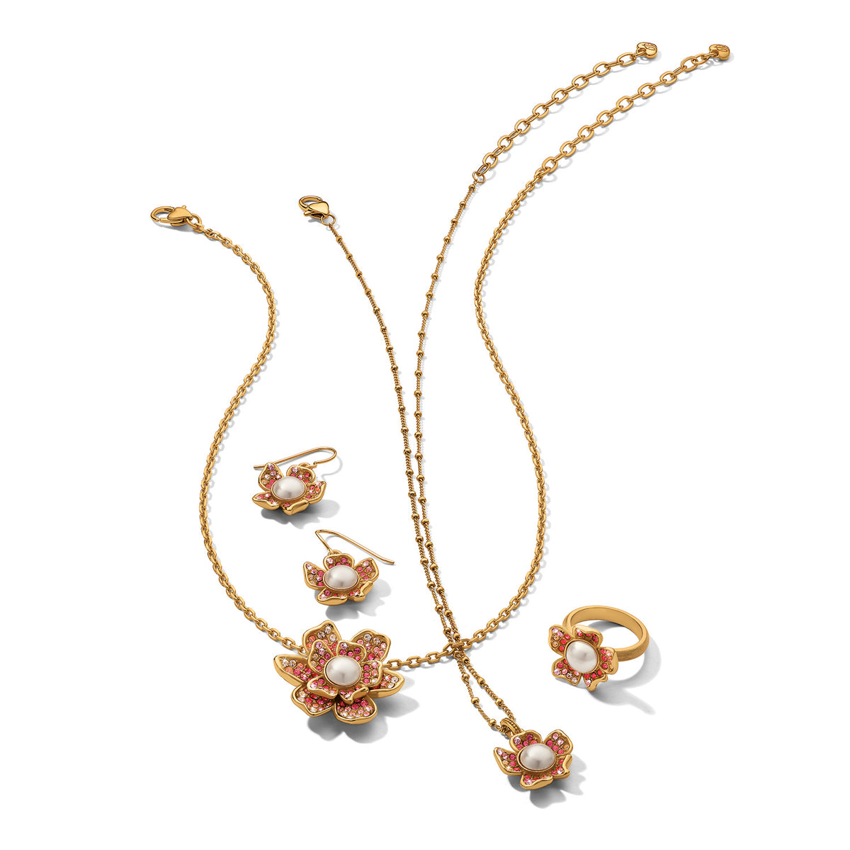 Everbloom Pearl Pink Short Necklace