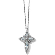 Crystal Spear Cross Necklace