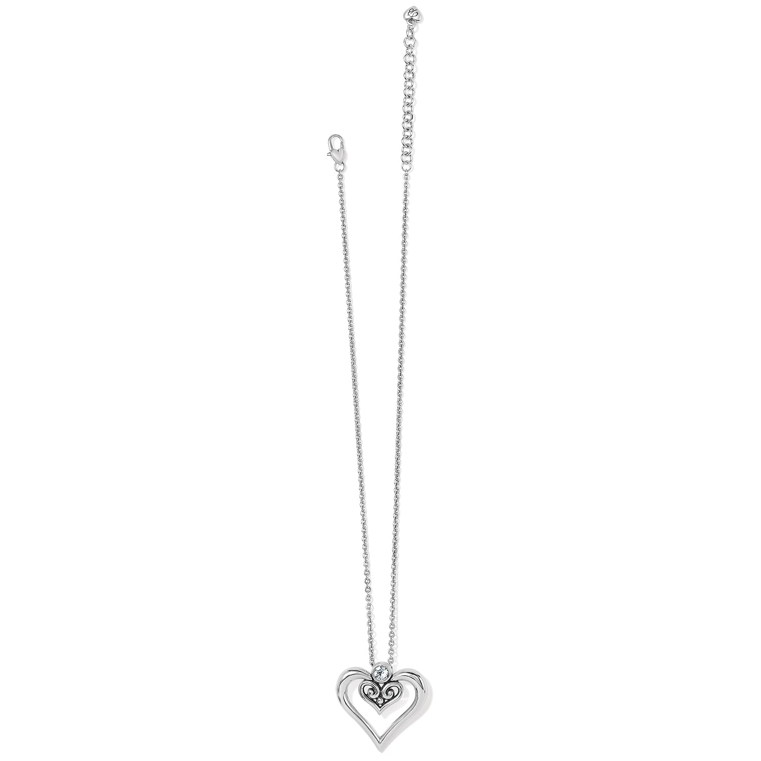 Alcazar Duet Heart Necklace