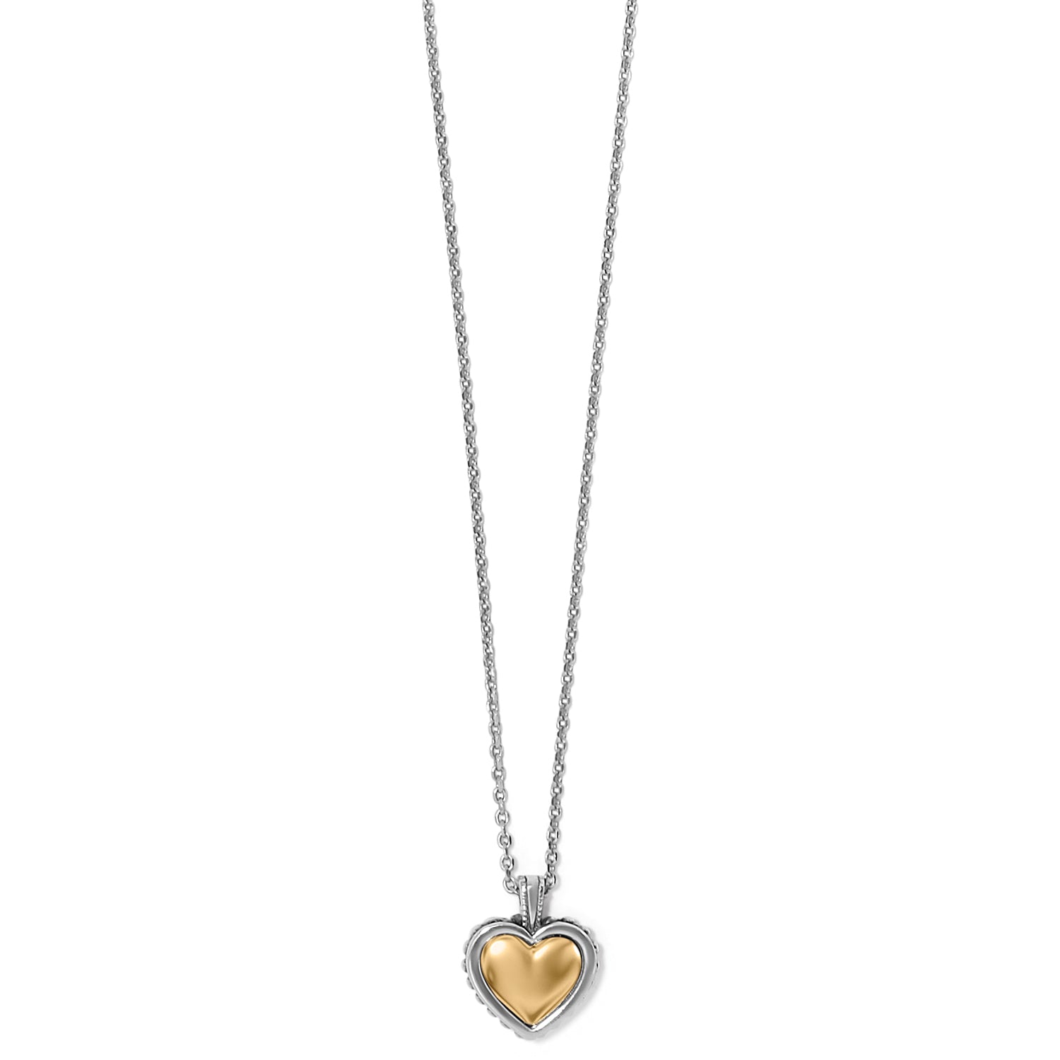 Pretty Tough Gold Bold Heart Petite Necklace