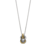 Interlok Harmony Two Tone Necklace