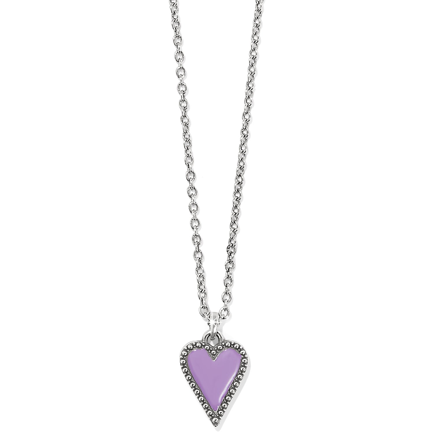 Dazzling Love Lilac Petite Necklace