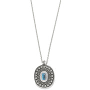 Pretty Tough Aqua Gem Necklace