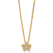 Enchanting Flower Gold Necklace