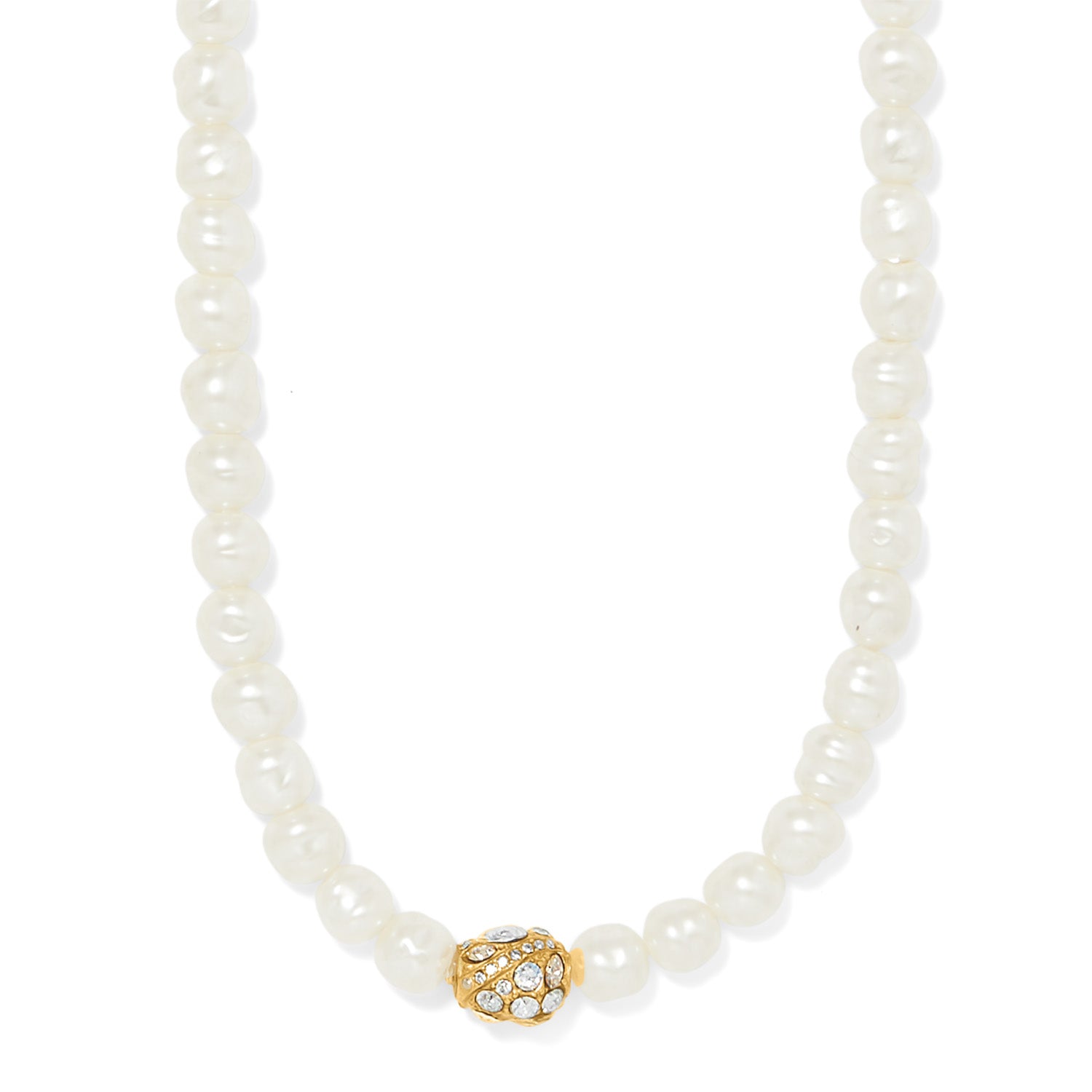 Trust Your Journey Pearl Necklace