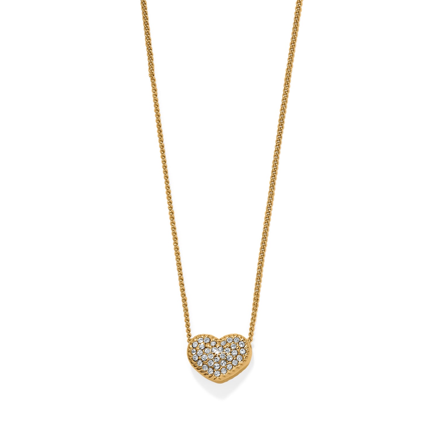 Illumina Celeste Gold Heart Petite Necklace