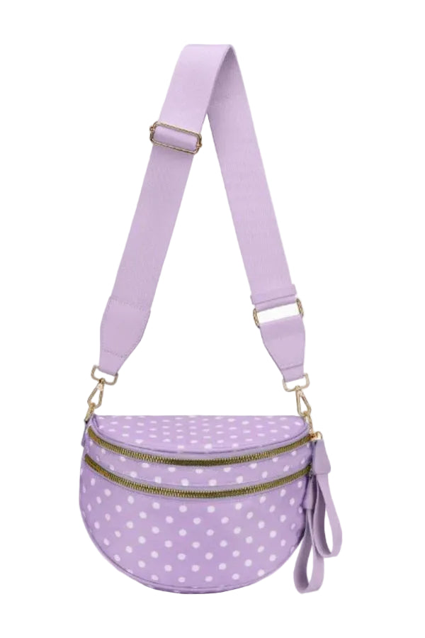 Lavender Dot Bum Bag