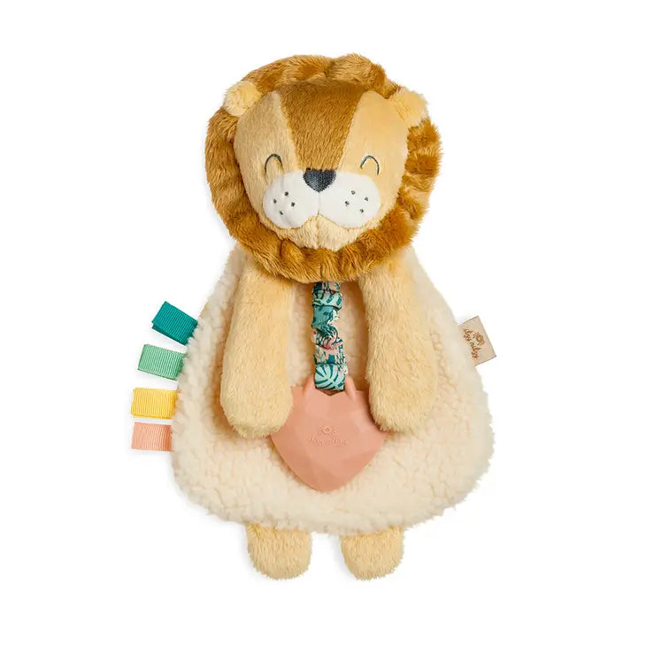 Itzy Lovey™ Plush Lion with Silicone Teether Toy