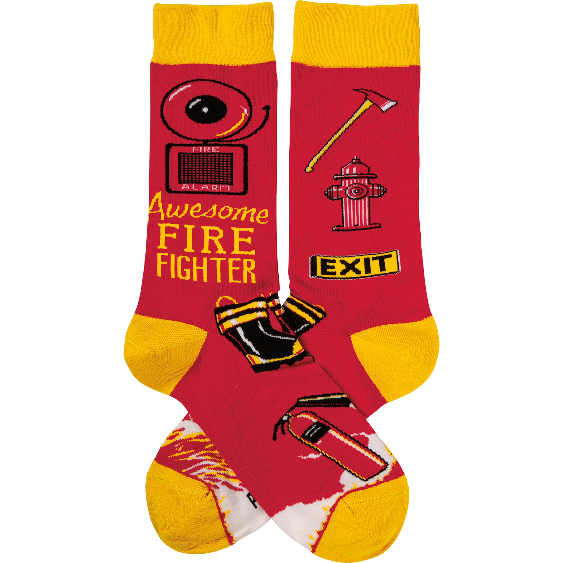 Awesome Fire Fighter Socks
