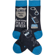 Awesome Police Officer Socks