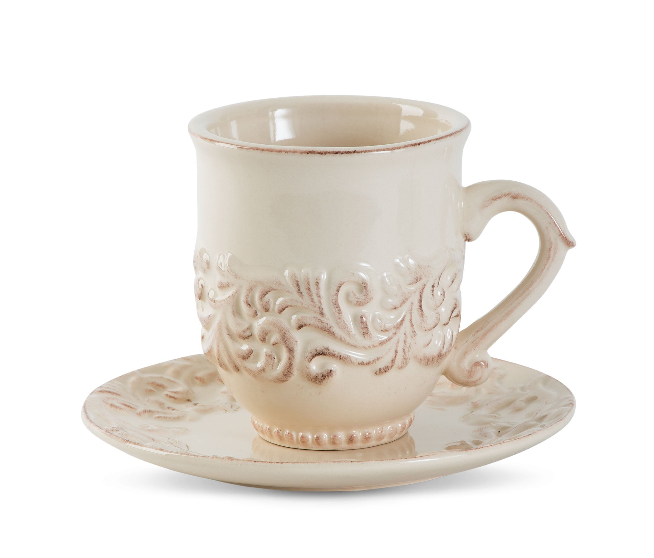 Acanthus Cup & Saucer