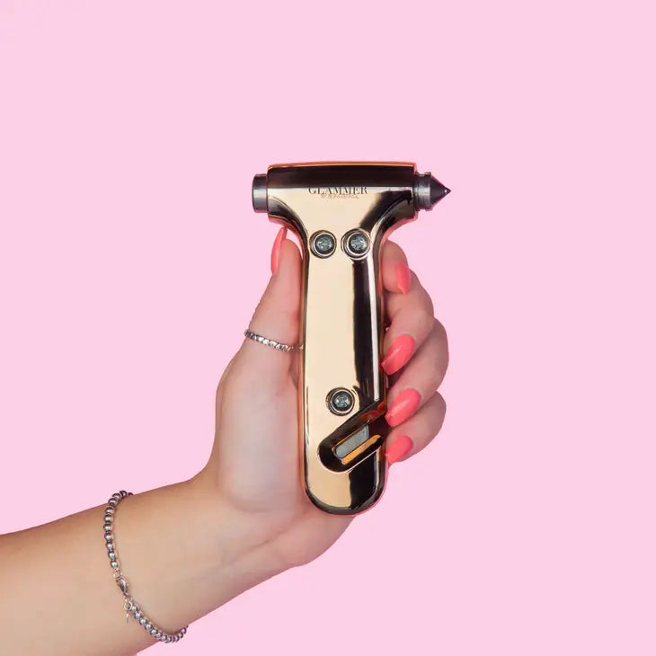 Emergency Escape Hammer | Metallic Rose Gold